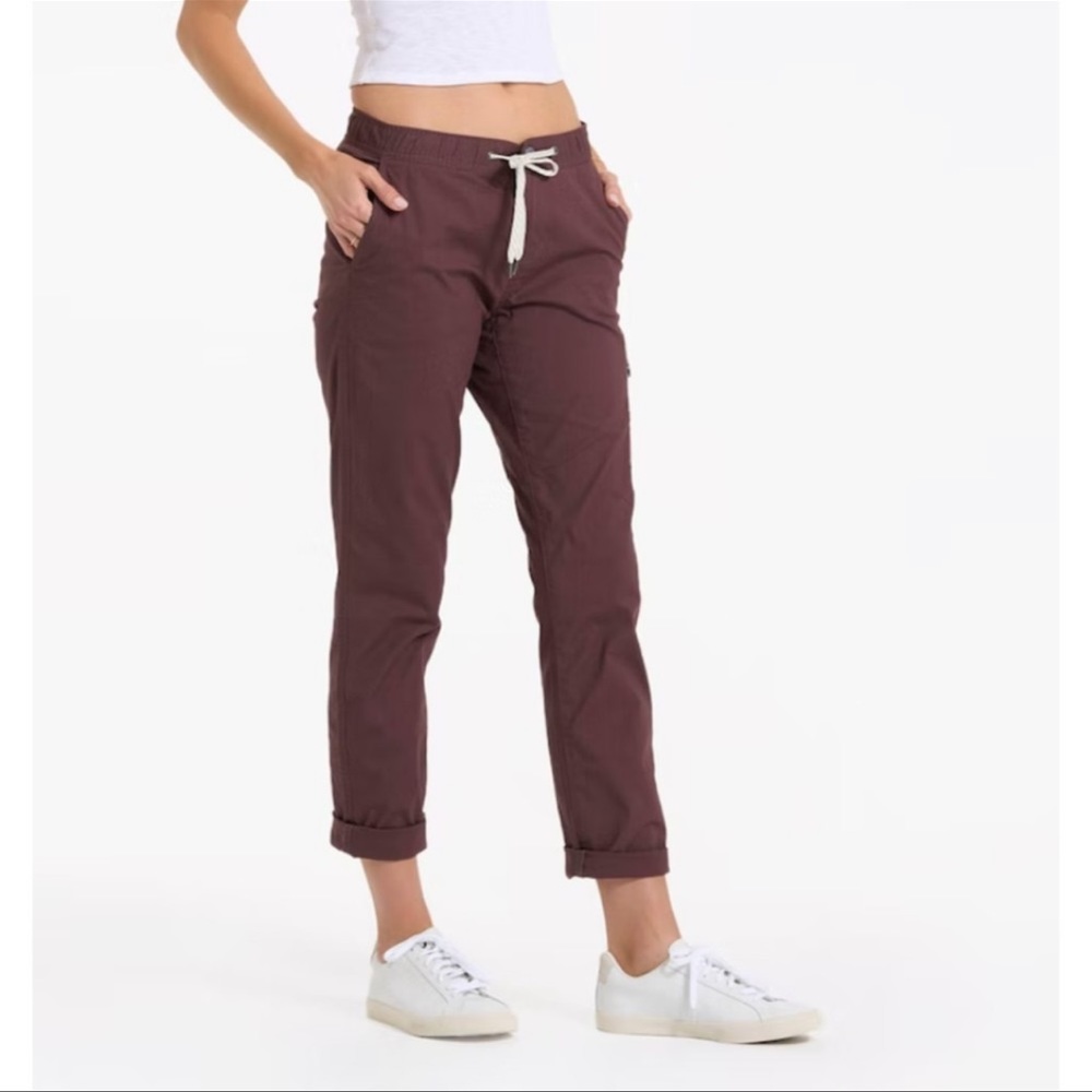 Vuori - NWT. Women's Ripstop Pant Chestnut DuraTerra NWT Sz Medium